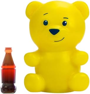 Eolo Toys - Gummymals Yellow. Interactive Super Squishy Gummy Bear Style pet with Over 20 Sounds and Reactions for Children Aged 4 and Up