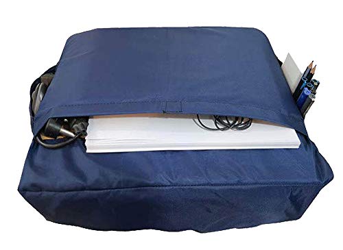 Toppings Dust Proof Printer Cover with Multipurpose Utility Pockets Compatible with Brother DCP-T820DW Multi Function Inkjet Printer {Size_75}