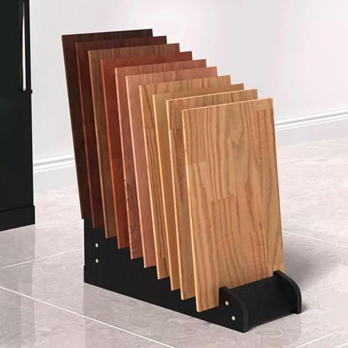 Étagère de rangement en plaque pour sublimer le carrelage en showroom