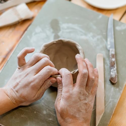 Image of 3KG Natural Terracotta Clay Dough - Air Dry for Craft | Pottery & Moulding Clay Block 3kg | Mould It Clay for Kids 3-10 Years | Drying & Molded Art Projects