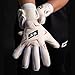 ONE OG1 Type-R David Raya Junior Goalkeeper Gloves Size 4 White/Red