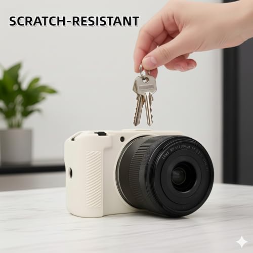 Funda de silicona para Canon EOS R50V cámara digital miniatura 5