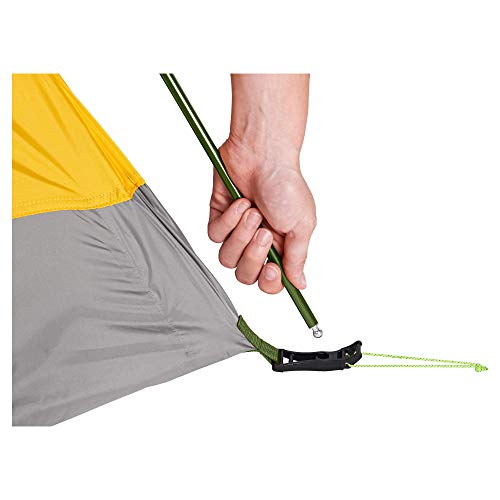 Jack Wolfskin YELLOWSTONE IV very well ventilated 4-Person hiking tent with removable fly, repair kit included - Thumbnail 2