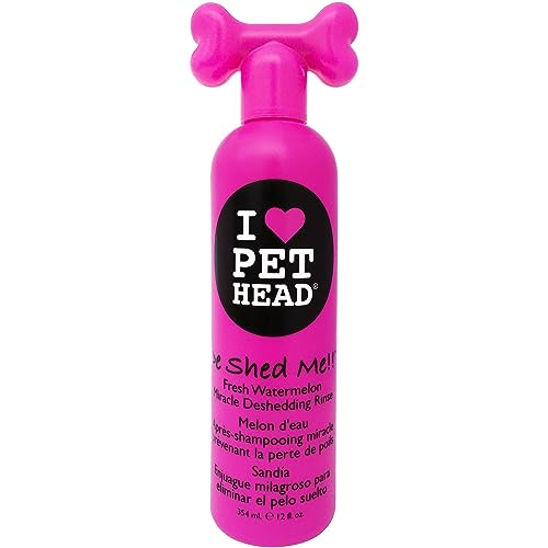 Pet Head De Shed Me!! Rinse, 12oz Watermelon,Pink,TPHD4