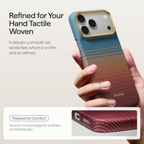 Image of pitaka for iPhone Pro Max Case 6.9 inch, Caseless Feeling, California Dream