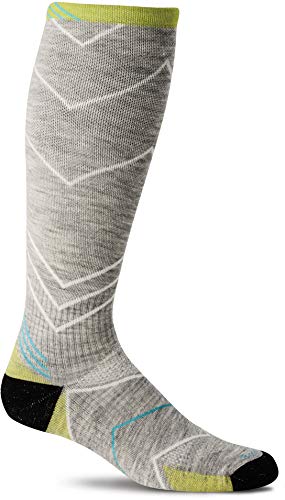 Preisvergleich Produktbild Sockwell Damen-Steigung Moderate (1520 mmHg) Abgestufte Kompression Socken, Damen, hellgrau