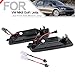 nsautolighting Golf LED Side Marker Light for 2010-2014 VW MK6 Golf MK6 Jetta Sportwagen Led Front Bumper Sidemarker Lamps Replace OEM Side Turn Signal Indicator Lamps Smoked Lens