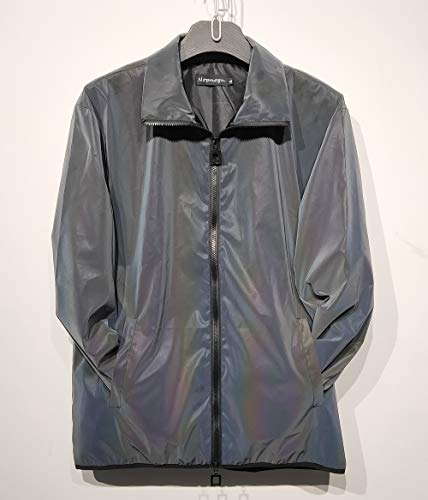 LZLRUN Rainbow Reflective Jacket for Men and Women Windbreakers4