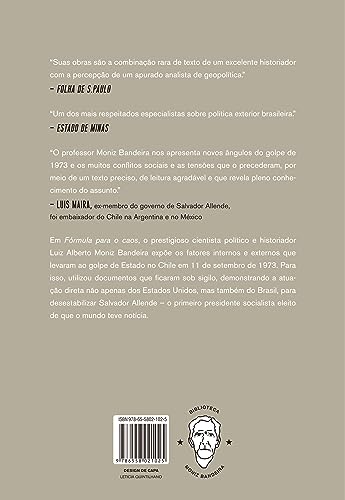 Fórmula para o caos (Ed. Revista e ampliada): A derrubada de Salvador Allende (1970–1973)