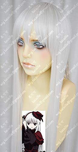 BELUNOT Anime K-Project Anna Kushina Cosplay Wig 80cm Long Heat Resistant Synthetic Hair Wigs + Wig Cap