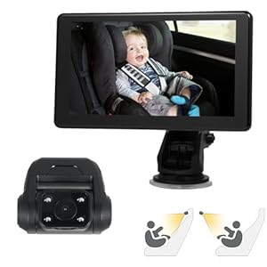 ERYUE 2K Baby Auto Kamera mit Touchscreen