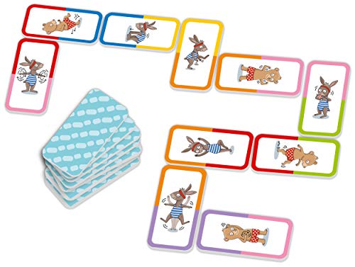 Schmidt Spiele Ene Mene Muh Turn-Domino metal miniatura 2