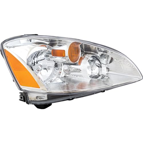 Evan Fischer Passenger Side Headlight for Nissan Altima Base S SE 2002-2004 Halogen With bulb(s) Without Sport Package Replaces# 260103Z626