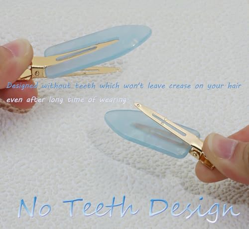 Pinzas para cabello Mini Skater 2PCS azul 2.36" miniatura 4