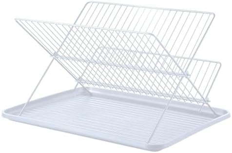 Mor - Escorredor de Louça Articulável Dobrável Branco