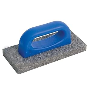 Marshalltown betonmolen, baksteenrasp met 60 korrels, voor betonbouwers, tegelzetters, dekvloeren en gipsplaten, afmetingen: 152x76x25 mm