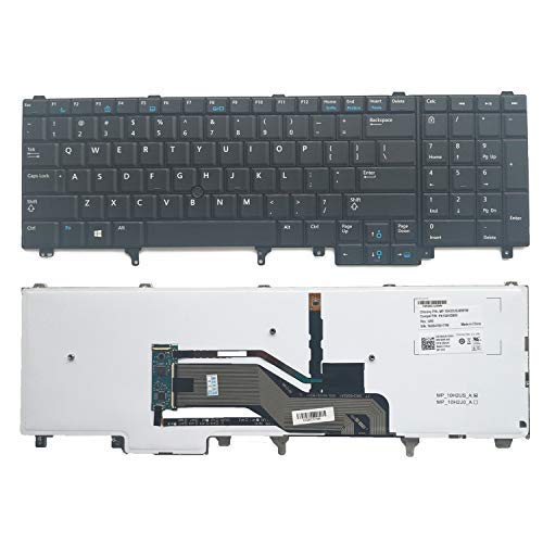New Backlit Keyboard Replacement for Dell Precision M4600 M6600 M4700 M6700 Keyboard PK130FH1B00 54JN