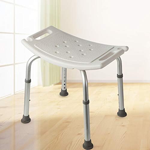 NIVOK Bath Stools,Adjustable Height, Light and Compact and Small Chair Shower, Adjustable Shower Chair, Bath Bench, Bath Bench