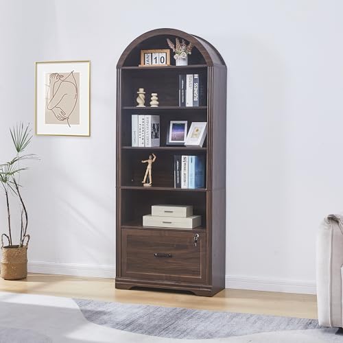 Regal mit Türen, Bücherregal