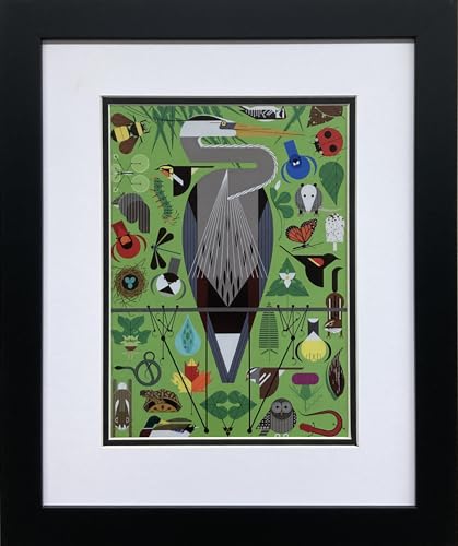 Charley Harper Shaker Lakes Regional Nature Center Calendar Print