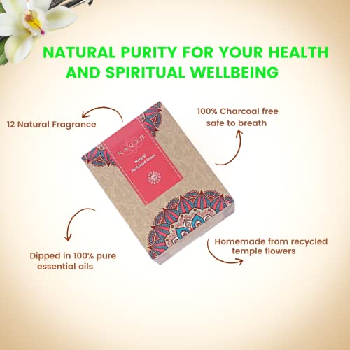 Naqsh Hand Rolled Incense Cones Scented Long Lasting Aroma For Positivity & Pure Air Meditation thumb #5