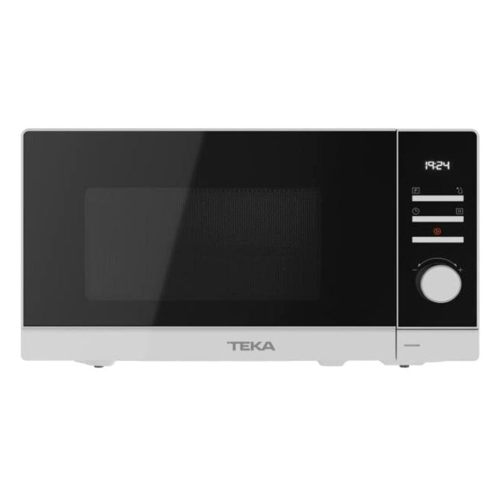 Teka - Microondas de Libre Instalación con Grill, Capacidad 20 L, 5 Niveles de Potencia, 700 W, Interior Pintado, Modelo MWE FS20 G WH