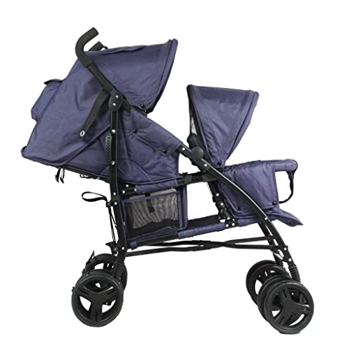Bambisol Passeggino a doppia canna, pieghevole
