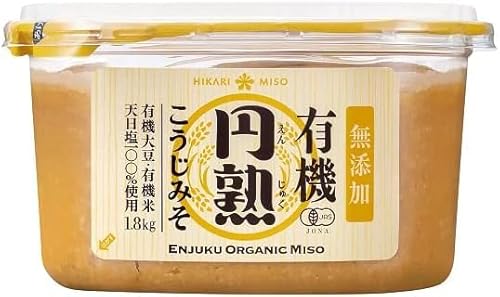 ひかり味噌 有機円熟こうじみそ 1.8kg
