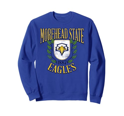Morehead State Eagles Retro Shield Royal Officially Licensed Sweatshirt