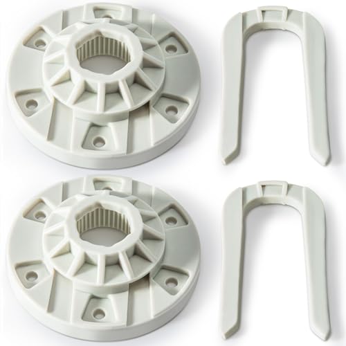 2 Pack W10528947 Washer Basket Driven Hub Kit - Replacement for Whirlpool Maytag Top Load Washers,...