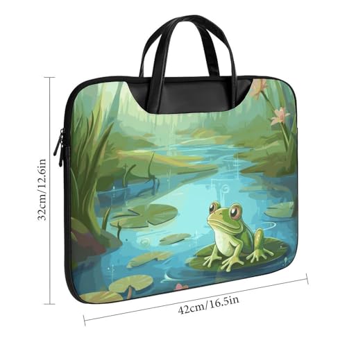 Bolso bandolera impermeable para laptop de 17 pulgadas miniatura 3