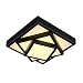 Produktbild JYDQM Versprechen dimmbare Deckenleuchte, kreative Geometric Design, vorzügliches Aussehen des Eisenrahmen Licht Leuchte