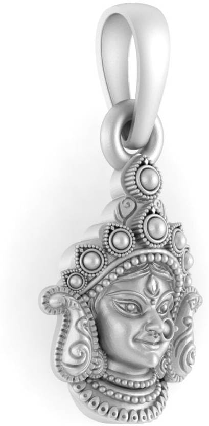 Pendentif argent sterling Durga Maa hypoallergénique contre le ternissement