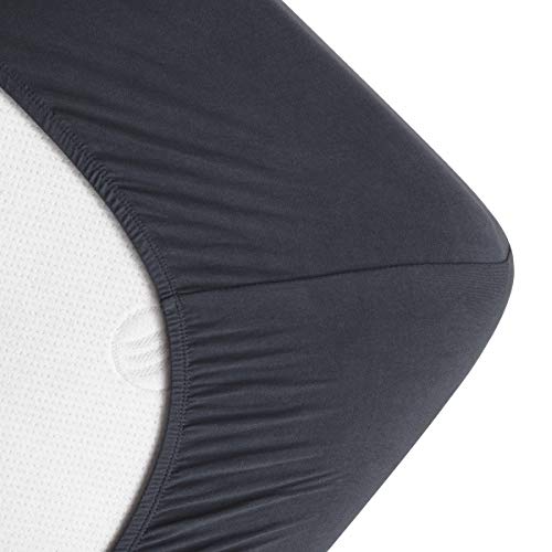 Cosmoplus Fitted Sheet- Cosmoplus Queen Fitted Sheet Only(No Flat Sheet Or Pillow Shams),4 Way Stretch Micro-Knit,Snug Fit,Wrinkle Free,For Standard Mattress And Air Bed Mattress From 8 Inch Up To 14",Gray thumb #2
