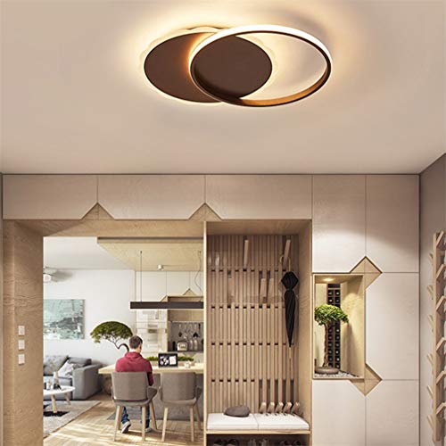Plafonnier de salle à manger rond à télécommande pour éclairage LED salon - 2