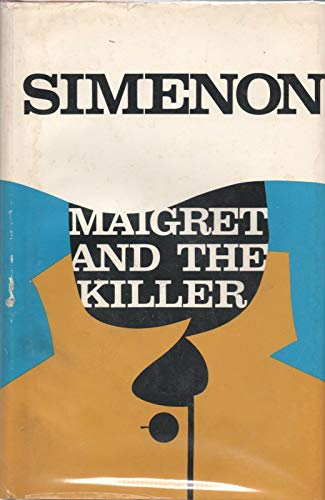 MAIGRET AND THE KILLER By GEORGES SIMENON Harco... B08L6KL62J Book Cover