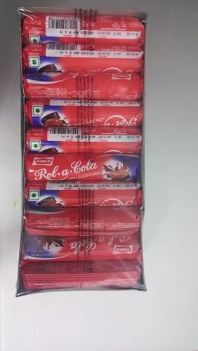 Parle Poppins Rola-Cola Flavoured Roll | pack of 30 piece X 25gm