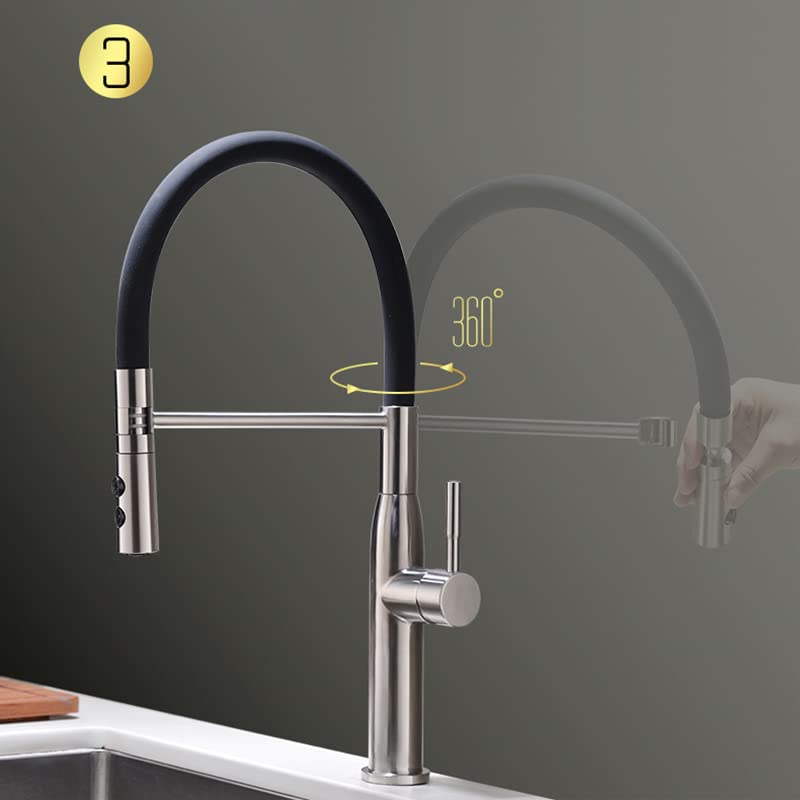 Robinet de cuisine pour bar et îlot central pour optimiser la préparation des repas - 3