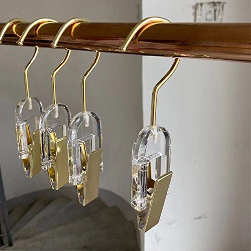 Clips à crochets suspendus à linge portable travel drying clothes pins pour chaussettes - 6