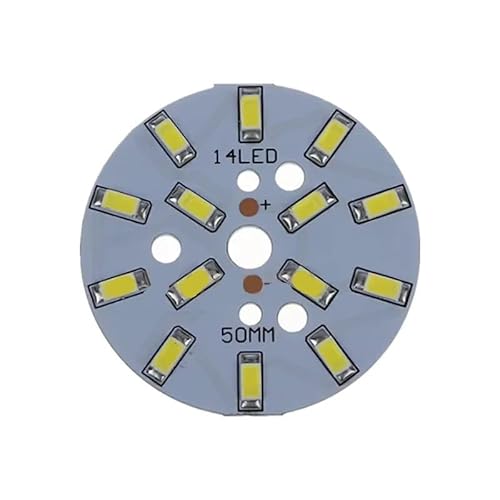 �H�� 7W COB SMD 5730 LED���W���[�� �����v�p�l���p �E�H�[�����C�g 3000K/�z���C�g 6000K 700-840lm 10�p�b�N (�s���A�z���C�g6000-6500k)