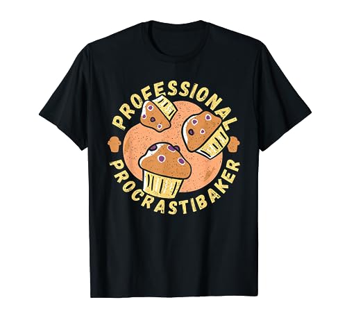 Panadería profesional Procrastibaker Panadería para hornear Camiseta