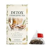 Té Para Bajar De Peso, Con Mezcla Pura A Base De Plantas, 15 Piezas, Té Para Abdomen Plano, Infusión Adelgazante De Hierbas, Fórmula De Apoyo Al Metabolismo, Para Mujeres Que Hacen Dieta En Casa, Ofic