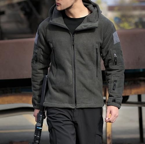 Chaqueta con capucha de forro polar para hombre Maiyifu-GJ miniatura 2