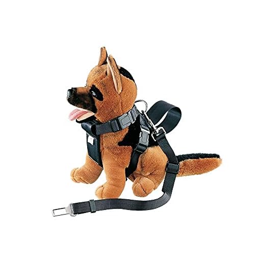 Nobby Geschirr incl. Sicherheitsgurt schwarz Gr. S; Hals: 15-53 cm; Bauch: 16-61 cm