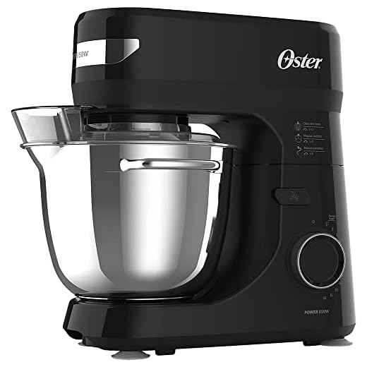 41R1Shagw9L. Ss520 5 Batedeira Planetária Oster Bowl Inox 220V