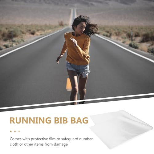 Fundas protectoras de dorsales hechas de PVC impermeable con soporte transparente de alta visibilidad 7