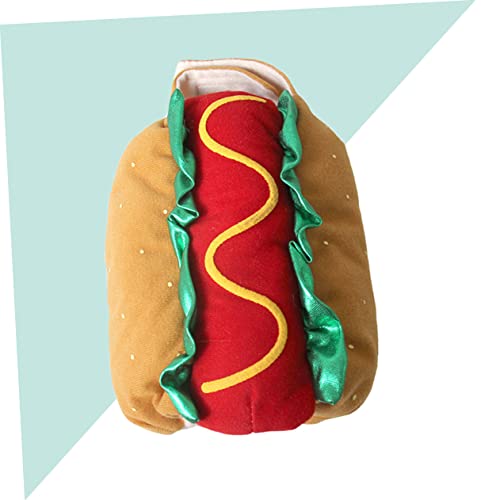 Disfraz Hot Dog para perros y gatos XXS cómodo y fácil miniatura 3