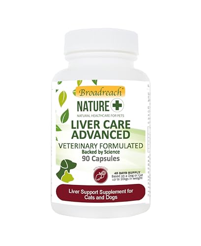 ADVANCED LIVER CARE DETTOX for DOGS and CATS - in NEW label design - same advanced formulation. With Concentrated Milk Thistle - Formulated by Expert Vets and Nutritionists - 90 caps