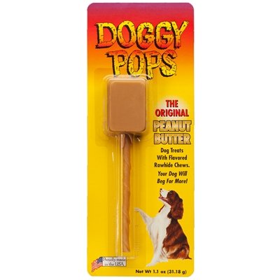 Peanut Butter Doggy POPS - 12 Pack of Singles