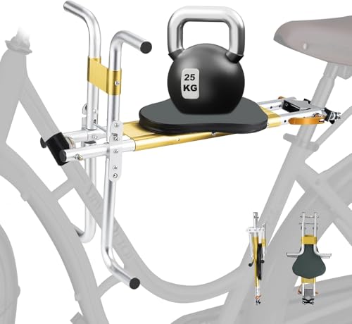 OUSEXI Kinder-Fahrradsitz – Vorderhalterung, Kinder-Fahrradsitz für Erwachsene, ultraleicht, tragbar, werkzeuglos, Schnellverschluss, Kleinkind-Fahrradsitz für 2–6 Jahre (bis zu 25 kg) OUSEXI Kinder-Fahrradsitz – Vorderhalterung, Kinder-Fahrradsitz für Erwachsene, ultraleicht, tragbar, werkzeuglos, Schnellverschluss, Kleinkind-Fahrradsitz für 2–6 Jahre (bis zu 25 kg)